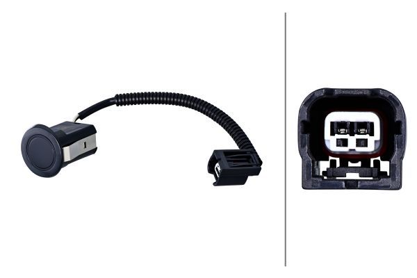 Sensor, Einparkhilfe HELLA 6PX 358 141-931