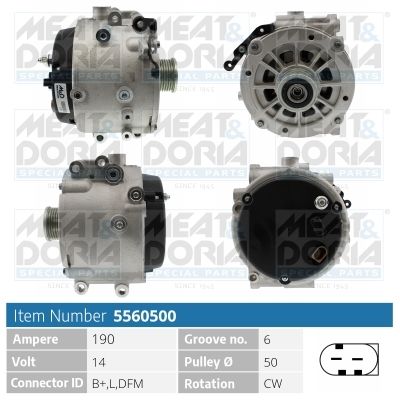 Generator MEAT & DORIA 5560500