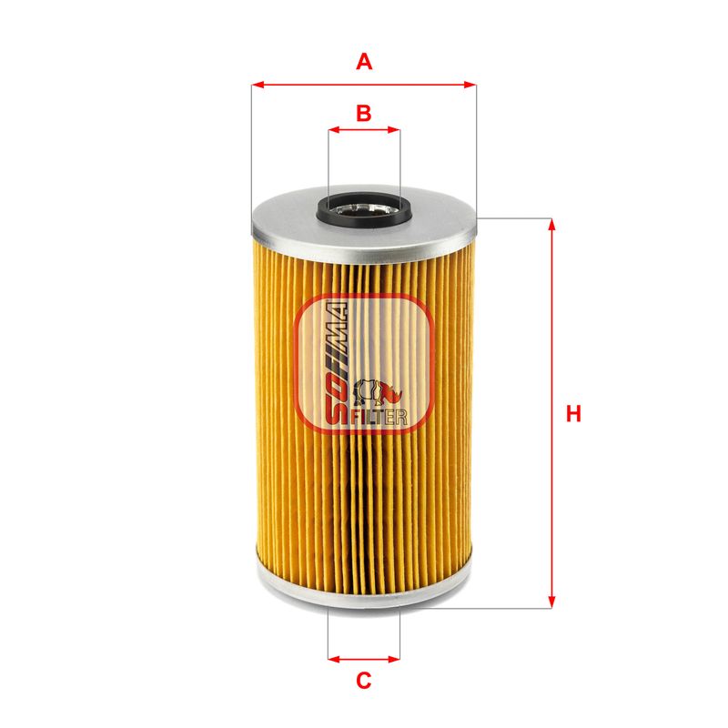 Ölfilter SOFIMA S 5555 PO