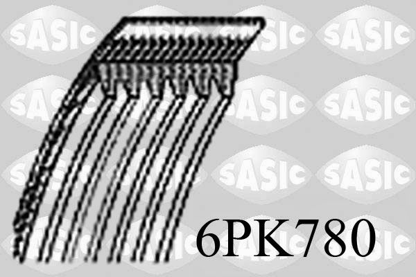 Keilrippenriemen SASIC 6PK780