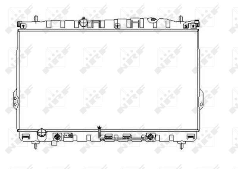 Kühler, Motorkühlung NRF 53354
