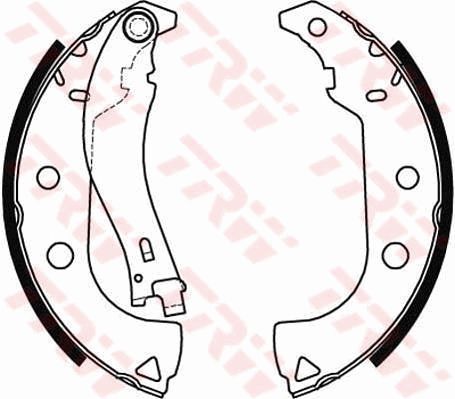 Bremsbackensatz TRW gs8484