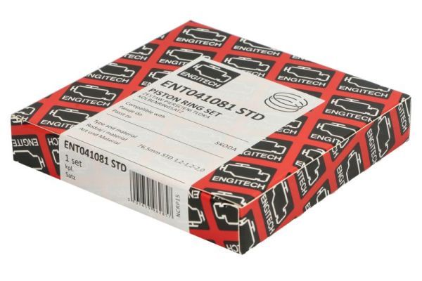 Kolbenringsatz ENGITECH ENT041081 STD