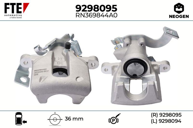 Bremssattel FTE 9298095