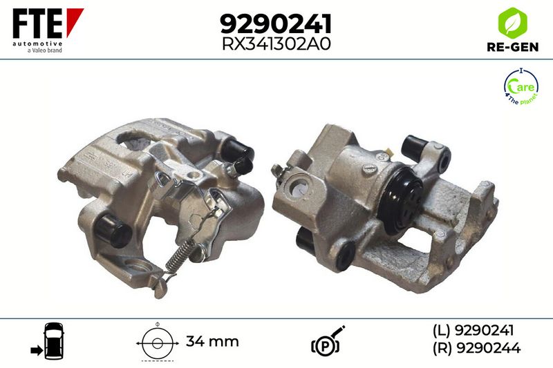 Bremssattel FTE 9290241