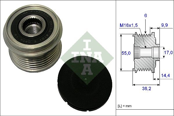 Generatorfreilauf INA 535021610