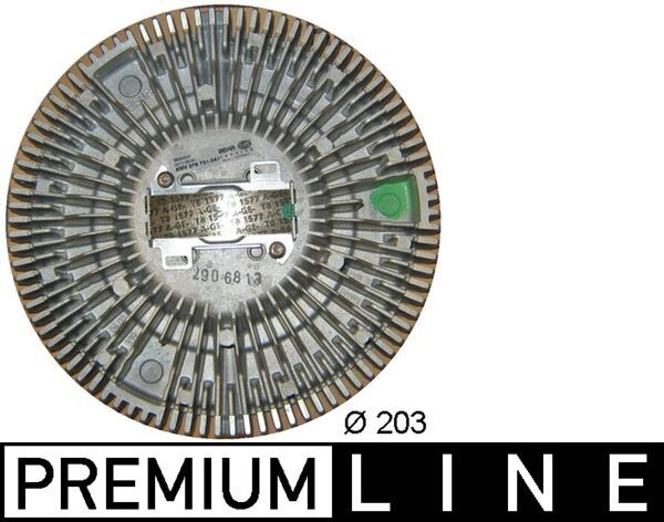 Kupplung, Kühlerlüfter MAHLE CFC35000P