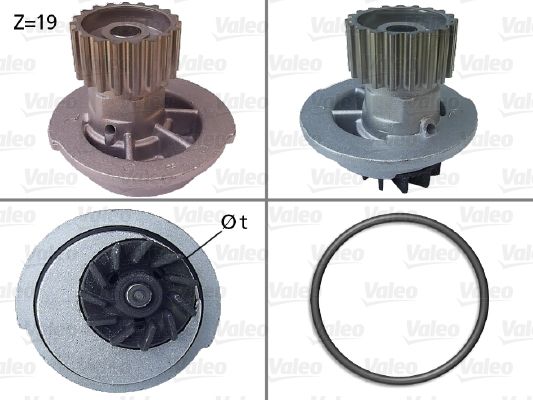 Wasserpumpe VALEO 506649