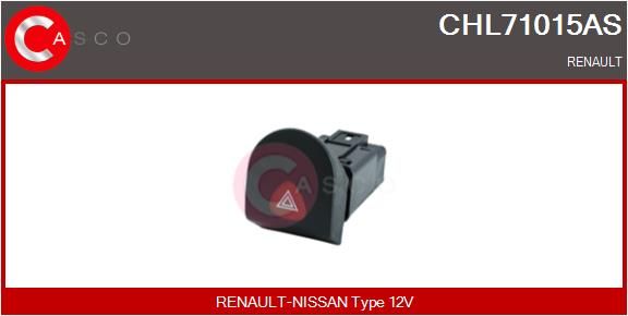 Warnblinkschalter Casco CHL71015AS