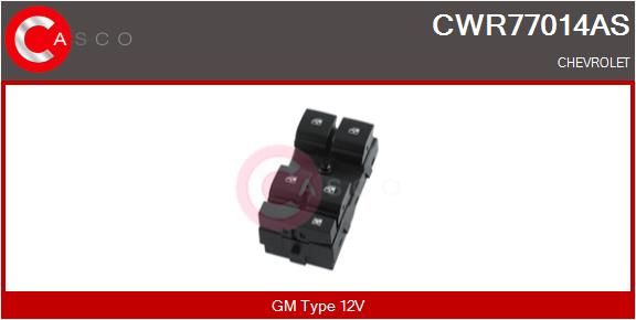 Schalter Fensterheber Casco CWR77014AS