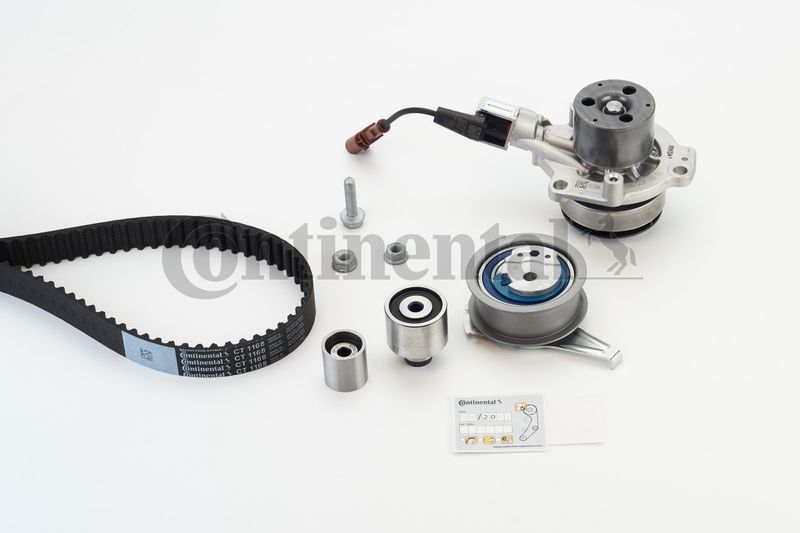Wasserpumpe + Zahnriemensatz CONTINENTAL CTAM CT1168WP4