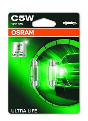 Glühlampe, Kennzeichenleuchte OSRAM 6418ULT-02B