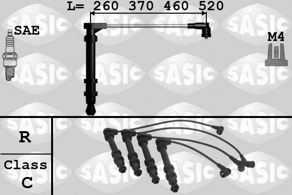 Zündleitungssatz SASIC 9286009