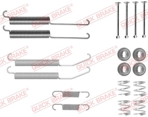 Zubehörsatz, Bremsbacken QUICK BRAKE 105-0845