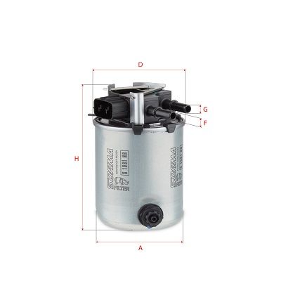 Kraftstofffilter SOFIMA S 1061 NR