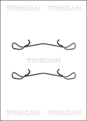 Zubehörsatz Scheibenbremsbelag TRISCAN 8105 281592