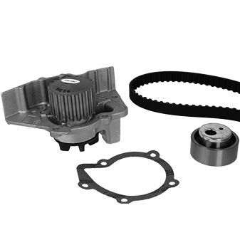 Wasserpumpe + Zahnriemensatz METELLI 30-0348-1