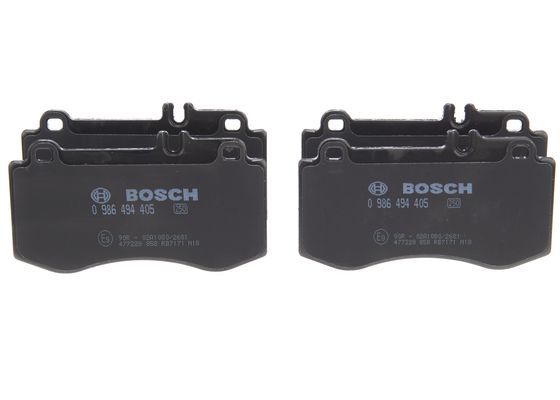 Bremsbelagsatz, Scheibenbremse BOSCH 0986494405