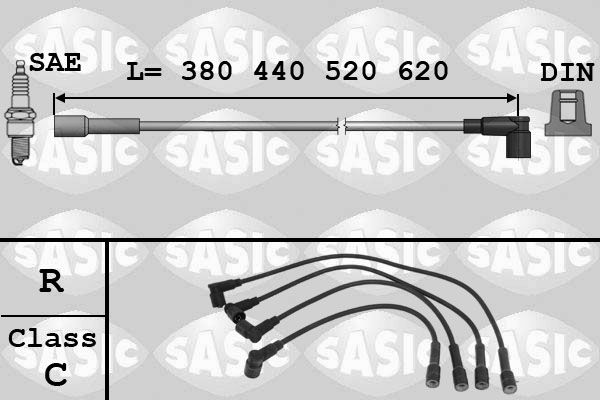 Zündleitungssatz SASIC 9286005