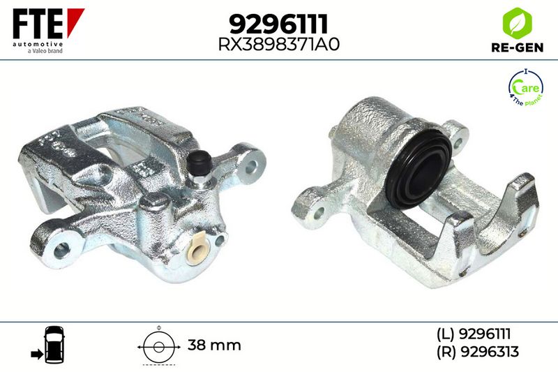 Bremssattel FTE 9296111
