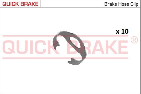 Halter, Bremsschlauch QUICK BRAKE 3212-10K