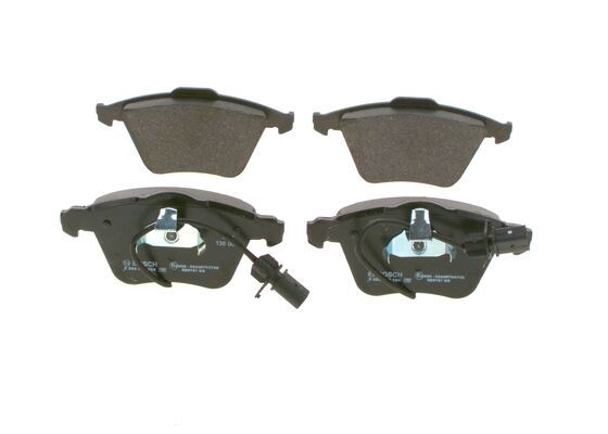 Bremsbelagsatz, Scheibenbremse BOSCH 0986494104