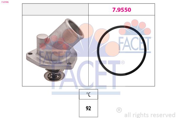 Kühlwasserthermostat FACET 7.8196