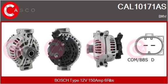 Lichtmaschine Generator Casco CAL10171AS