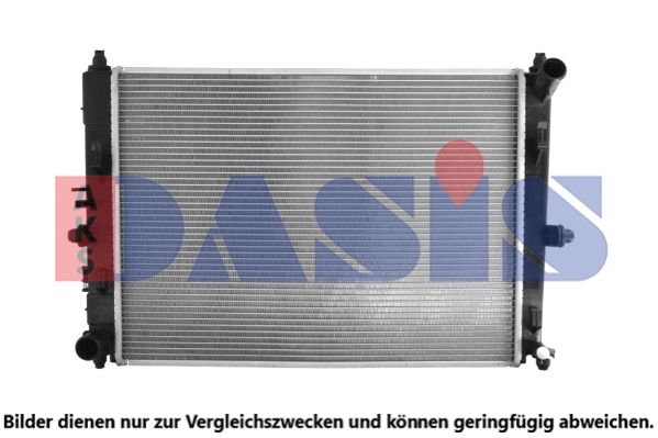 Kühler, Motorkühlung AKS DASIS 110096N