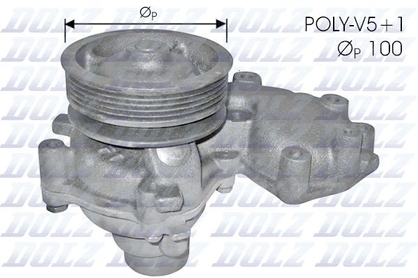 Wasserpumpe, Motorkühlung DOLZ S272
