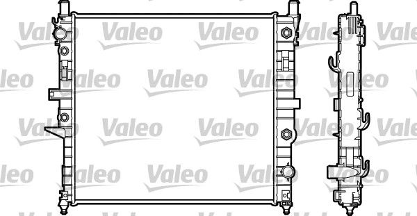 Kühler, Motorkühlung VALEO 732706