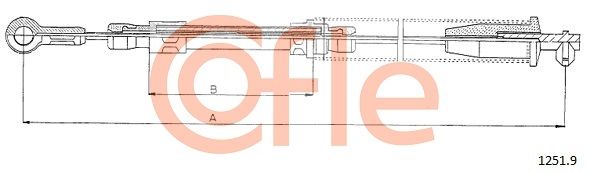 Seilzug, Feststellbremse COFLE 1251.9