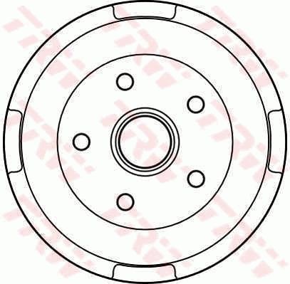 Bremstrommel TRW DB4132