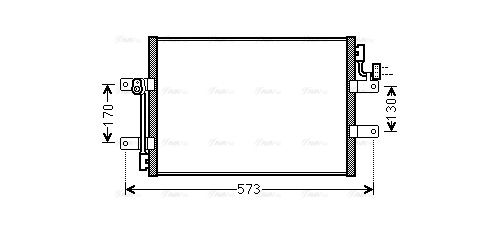 Kondensator, Klimaanlage AVA QUALITY COOLING ft5393