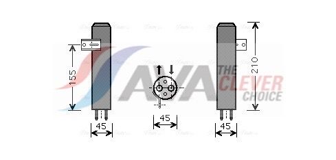 Trockner, Klimaanlage AVA QUALITY COOLING HYD157