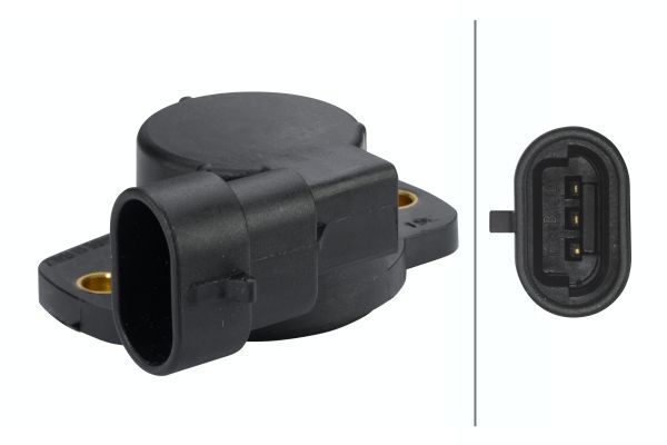Sensor Drosselklappenstellung HELLA 6PX 008 476-451