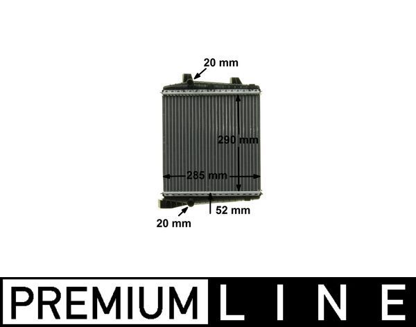 Kühler, Motorkühlung MAHLE CR1186000P