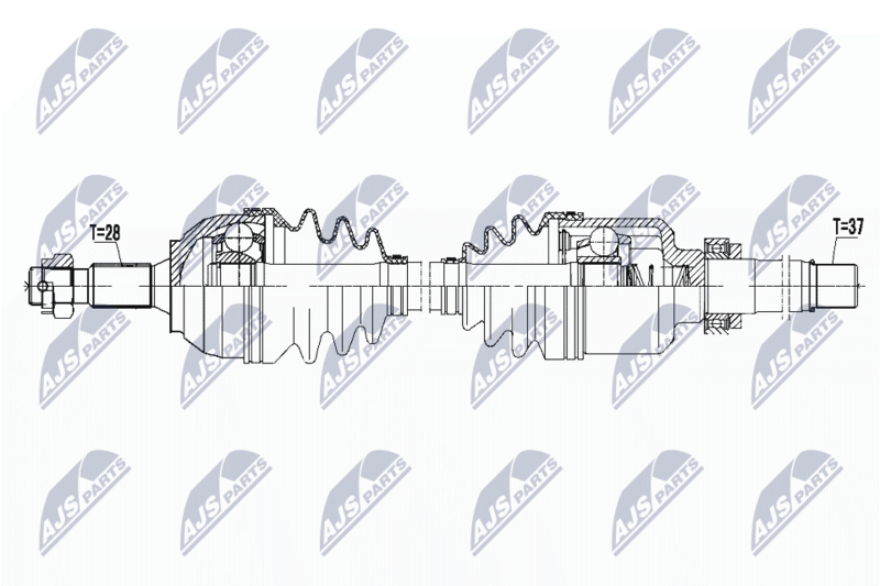 Antriebswelle NTY NPW-PE-041