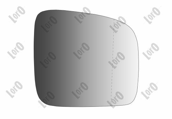 Spiegelglas, Außenspiegel ABAKUS 4049g04