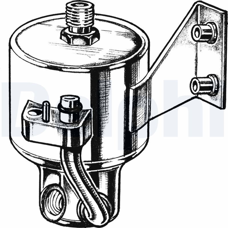 Trockner, Klimaanlage DELPHI TSP0175075