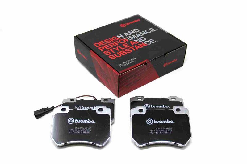 Hochleistungs-Bremsbelagsatz BREMBO 07.D435.74