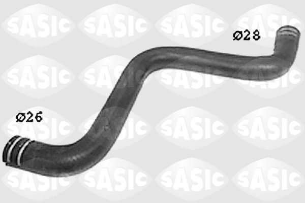 Kühlerschlauch SASIC SWH6621