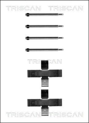 Zubehörsatz Scheibenbremsbelag TRISCAN 8105 291493