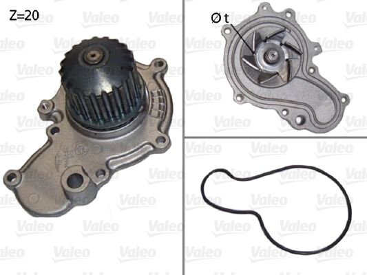Wasserpumpe VALEO 506538