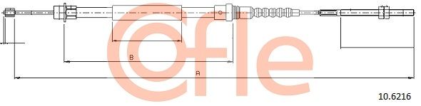 Seilzug, Feststellbremse COFLE 10.6216