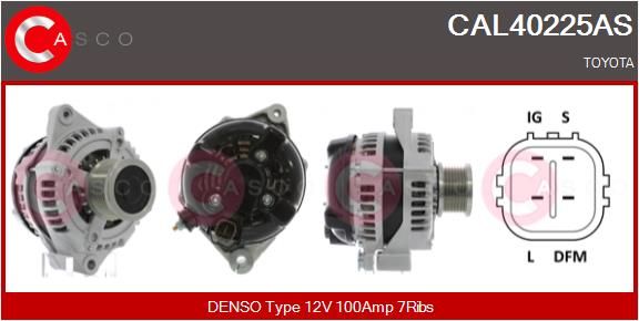Lichtmaschine Generator Casco CAL40225AS
