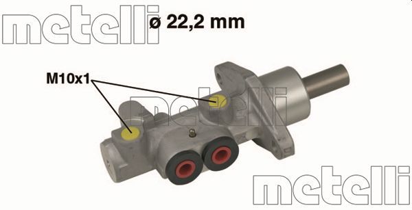 Hauptbremszylinder METELLI 05-0492