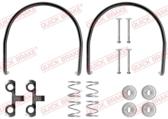 Zubehörsatz, Bremsbacken QUICK BRAKE 105-0587