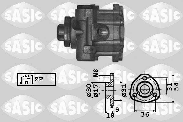 Hydraulikpumpe, Lenkung SASIC 7076031