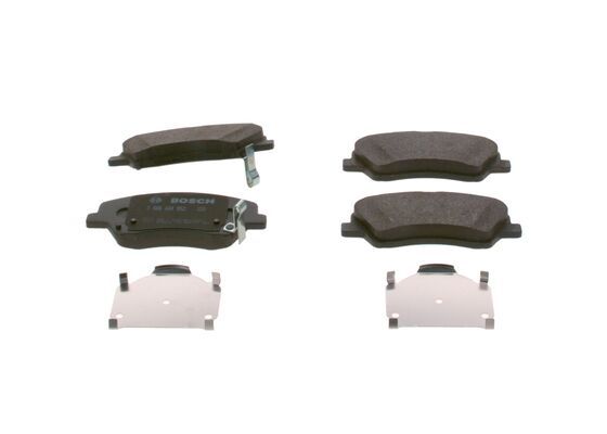 Bremsbelagsatz, Scheibenbremse BOSCH 0986424952
